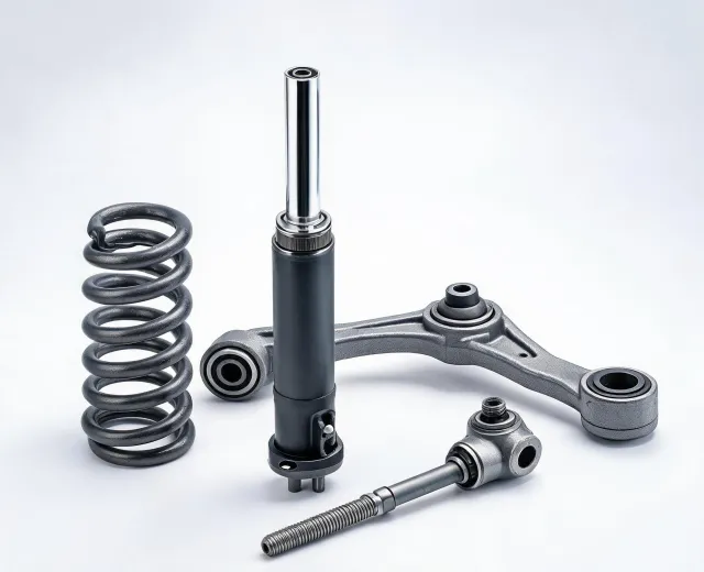 Control arm and shock absorber inspection bench